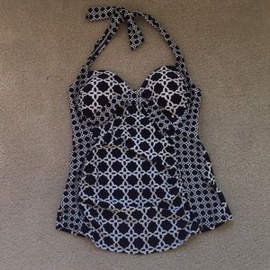 Merona tankini swim top